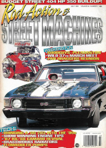 ROD ACTION & STREET MACHINES 1996 JULY - '66 283 TO 90'S, '67 RS/SS CAMARO 